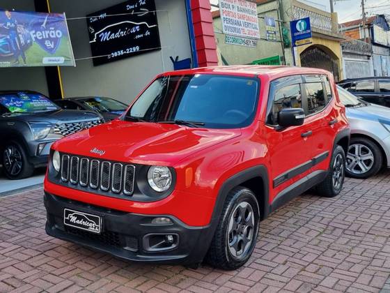 JEEP RENEGADE 1.8 16V FLEX SPORT 4P AUTOMÁTICO JEEP RENEGADE 1.8 16V FLEX SPORT 4P AUTOMÁTICO